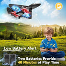 4DRC V31 Foam RC Planes Remote Control Airplanes for Kids Adults 4-7 8-16, Remote Control Planes Fighter Jet with Light, 360° Flip Fighter Jet Toy, Gravity Sensing, Stunt Roll, Gifts for Kids Boys by TinyTreasures Baby Boutique