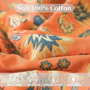 Boho Throw Blanket for Bed - 100% Pure Cotton Ultra Soft Rustic Quilt - Farmhouse Decor Bed Blankets, All Season Rustic Throw for Sofa Couch Chair(80''x 90'', Boho) by CozyNest Decor