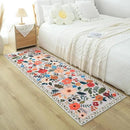 Runner Rug for Hallways Kitchen Rug Non Slip 2'x 6' Washable Rugs with Rubber Backing Soft Floral Carpet Runner for Hallways, Kitchen, Laundry, Bedroom, Bathroom(Beige) by CozyNest Decor