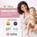O'doe 17-Piece BPA-Free Silicone Baby Feeding Set | Thick & Soft Suction Plates, Baby Bowls, Wooden Fork & Spoon, and More | Make Mealtime Fun and Easy for Your Little One | Pink, V2 by TinyTreasures Baby Boutique