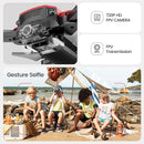 DEERC D20 Mini Drone for Kids with 720P HD FPV Camera Remote Control Toys Gifts for Boys Girls with Altitude Hold, Headless Mode, One Key Start Speed Adjustment, 3D Flips 2 Batteries, Red by TinyTreasures Baby Boutique