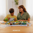BONNYCO Dinosaur Toys for Kids Painting Kit 16 Figurines Kids Crafts Kits with Glow in The Dark Toys & Gifts for Boys 3 4 5 6 7 8 9 10 Years Old | Dinosaur Gifts Arts and Crafts Birthday Christmas by TinyTreasures Baby Boutique