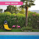 4E's Novelty 2 Pink Flamingos Yard Decorations - Large 23" Flamingos Yard Ornaments - Pink Flamingos for Yard Sculptures & Statues - Lawn Flamingos Outdoor Garden Decor, Weather Resistant by GreenHaven Gardens