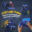 Smart Robot Dog - Interactive STEM Pet with Voice & Remote Control, 30+ Lifelike Actions, Programmable Play, 25m Range, Durable & Safe - Best Gift for Kids 6-12 by TinyTreasures Baby Boutique