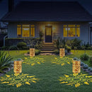 Solar Lanterns Outdoor Waterproof Hummingbird Garden Decor Birthday Gifts for Women Mom Grandma Hanging Solar Lights Metal Decoration for Yard, Patio, Backyard, Porch, Garden, 2 Pack by CozyNest Decor