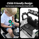 24V Kids Ride on Toy, Kids Electric Vehicles Car Ride on Car Truck for Toddlers with Remote Control, 2x200W Motor - Snow White by TinyTreasures Baby Boutique