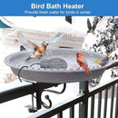 Bird Bath Heater,250W pond heater, Full-Covered Aluminum Bird Bath Heater for Outdoors in Winter,Stock Tank Heater with Thermostatically Controlled,Chicken Water Heater-Deicer,livestock water heater by GreenHaven Gardens