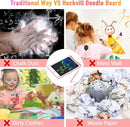 Hockvill LCD Writing Tablet for Kids 8.8 Inch, Toys for Girls Boys Drawing Pad for 3 4 5 6 7 Year Old Kids Toys, Children’s Day Gift Toddler Doodle Board Travel Essentials, Birthday Gift for Children by TinyTreasures Baby Boutique