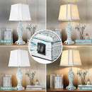 Table Lamp Bedside Lamps Set of 2, 28.5'' Luxsight Farmhouse Table Lamps for Bedroom, Lamps for Nightstands with Night Lights, with USB C+A Ports, Rustic Lamp for Living Room, Bulb Included by CozyNest Decor