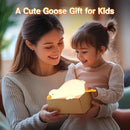 Goose Cute Night Light for Toddler,Kids,Baby, Lying Duck Nightlight Ambient LED Lamp for Bedside Sleeping Companion, Rechargeable Battery Powered, 30Min Auto-Off by TinyTreasures Baby Boutique