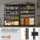 REIBII 72" Garage Shelving,Storage Shelves 2050LBS Heavy Duty Shelving, Adjustable 5-Tier Metal Shelves for Garage, Storage, Basement, Pantry, 72" H*31.5" W*16.5" D by GreenHaven Gardens