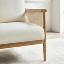 CHITA Braid Armchair Set of 2, Modern Accent Chair for Living Room, Cream by CozyNest Decor