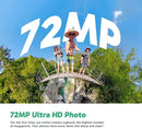 AKASO 360 Weatherproof 360° Action Camera - 5.7K 360 Video with 1/2" 48MP Sensors, 72MP 360 Photo, 360-SuperSmooth, 2.29" Touchscreen, Invisible Selfie Stick Effect, 360° Horizon Lock, AI Tracking by TinyTreasures Baby Boutique
