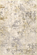 Living Room Rugs 6x9 Beige Washable Area Rug, Abstract Modern Bedroom Rugs Non Slip Stain Resistant Neutral Large Carpet for Nursery, Dining, Kids Playroom, Dining Room, Office by TinyTreasures Baby Boutique