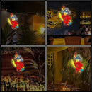 Pirate Parrot Neon Light - Pirate LED Light Wall Decor Ideal for Pirate Party Decorations Gifts for Friends by CozyNest Decor