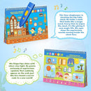 Interactive Search and Find Activity Books for Kids Ages 3-5, Toddler Travel Games Toys for Car Airplane, Road Trip Activities for Kids 4-8, Educational Preschool Learning Toys Gift with a Talking Pen by TinyTreasures Baby Boutique