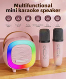 Mini Karaoke Machine Speaker for Kids Adults, Portable Bluetooth with 1 Wireless Microphones, Children's Day Birthday Gift Ideas for Toys for Teens Boys and Girls Aged 4, 5, 6, 7, 8, 9, 10, 11, 12+ by TinyTreasures Baby Boutique