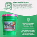 Ultra Fresh 5 Gallon Platinum Fabric Softener for All Machine Types, Liquid Laundry Softener, Up to 640 Loads, Tropical Escape by CozyNest Decor