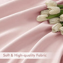 MIULEE Baby Pink Back Tab Blackout Curtains 90 Inch Long 2 Panels Set for Living Room Bedroom Privacy, Rod Pocket/Pinch Pleated Thermal Insulated Room Darkening Light Blocking Curtain, 52 x 90 Inch by TinyTreasures Baby Boutique