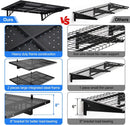 2-Pack 2x3ft Heavy Duty Garage Wall Shelving Garage Storage Rack Bike Wall Shelving Rack 560lbs Load Capacity by GreenHaven Gardens