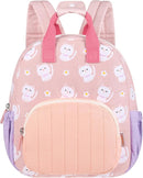 GAGAKU Toddler Backpack for Girls - Kids Mini Backpacks 2-6 years old Cartoon Breathable Comfortable Preschool Backpack for School Travel - Pink Cat by TinyTreasures Baby Boutique