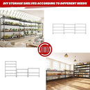 REIBII 60''W X 82.6" H Steel Heavy Duty Wire Shelving Unit with Wheels, 6-Tier Adjustable Storage Shelves 3598LBS Commercial Metal Shelves for Pantry, Garage, College Dorm Industrial Shelving, 2 Pack by CozyNest Decor