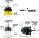 Variety Multi-Pack Drill Brush Attachments for Cleaning Car, Truck, Carpet, Boat, Bathroom, Kitchen, Grill, Griddle - Drill Brush for Car Detailing Kit - Grill Cleaning Kit - Grilling Accessories by CozyNest Decor