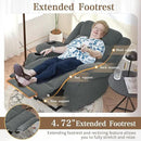 Oversize Power Lift Recliner Chair for Big and Tall with Extended Footrest, Large Electric Lift Chairs, 400lbs Capacity, Remote Control, Cup Holders & Side Pockets by CozyNest Decor