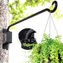 Qiang Ni Swivel Plant Hanger Bracket: Bird Feeder Hanger for Outdoor Wall Mount (16 - B, 16 Inch) by GreenHaven Gardens