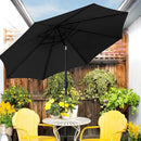 Sunnyglade 9' Patio Umbrella Outdoor Table Umbrella with 8 Sturdy Ribs by GreenHaven Gardens