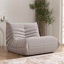 Bean Bag Chair, Fireside Chair Bean Bag Sofa Large Bean Bag Chair for Adults, Bean Bag Chairs for Teens with High Density Comfortable Foam, Memory Foam Bean Bag for Living Room, Bedroom (Grey) by CozyNest Decor