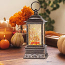 Fall Snow Globe Red Truck Lantern, Glitter Lighted Snow Globes Fall Decorations for Home, Light Up Snowglobe Fall Décor by CozyNest Decor