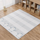 59x59 Baby Play Mat, Foldable Baby Mat for Floor Tummy Time and Crawling Mat, Waterproof & Anti-Slip Reversible Portable Play Mat for Toddler Infant by TinyTreasures Baby Boutique