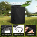 Smoker Cover for Pit Boss PBV3G1 Smoker Grill, Outdoor Grill Cover for Pit Boss Vertical Smoker Grill by GreenHaven Gardens