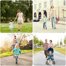 Toddler Leash for Walking, Toddler Safety Harnesses Leashes, Safety Harness with Lock for Kids, Anti Lost Wrist Link for Toddlers ，Upgrade with Reflective Tape Liner（6.5ft）for Kids by TinyTreasures Baby Boutique