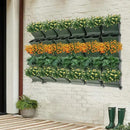 JOMCYDM Vertical Planter with 30 Pockets Wall Mounted Planter Living Wall Planter Indoor Outdoor Wall Plant Holder Microgreens Growing Kit Herb Pots by CozyNest Decor