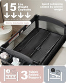 AirClub 4 in 1 Baby Bassinet Bedside Sleeper, 4 Functions Crib, Playard, Portable Changing Table, Bassinet for Newborn Baby, Bedsaide Bed w/Wheels&Brakes by TinyTreasures Baby Boutique