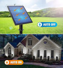 APONUO Metal Solar Spot Lights Outdoor with 9.8ft Cable Solar Powered Landscape Lighting Low Voltage IP65 Waterproof Auto On/Off for Outside Garden Yard Landscape Pathway Garage-Cool White(2-in-1) by GreenHaven Gardens
