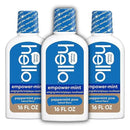 hello Empower-Mint Fluoride Free and Alcohol Free Mouthwash, Non Alcoholic Mint Mouthwash Pack, Peppermint Pow, 3 Pack, 16 Fl Oz Bottles by CozyNest Decor