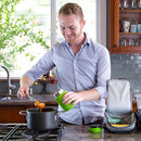 MIRA 2 Pack Insulated Food Jar Thermos for Hot Food & Soup, Compact Stainless Steel Vacuum Lunch Container, 13.5 oz, Denim, Lilac by TinyTreasures Baby Boutique