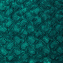 DaDa Bedding Mermaid Scales Emerald Green Blue w/ Sherpa Backside Faux Fur Throw Blanket (BL-171805)