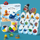 ARTPAR Air-Dry Clay Kit for Kids,12 Marine Animals‌ Modeling Magic Clay Sculpting Tools Set,Non-Toxic, Ultra-Light,Creative DIY School Arts & Crafts Gifts for Boys & Girls Ages 3-12 by TinyTreasures Baby Boutique