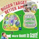 2-in-1 Dinosaur & Animal Bean Bag Toss Game – Double-Sided 27" Target Board with 6 Bean Bags – Outdoor & Indoor Toy for Toddlers & Kids Ages 3-6 – Birthday Gift - Amazon Exclusive by TinyTreasures Baby Boutique