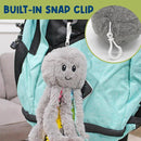 Mini Sensory Octopus Plush Toy, Travel-Size Fidget Plush for Special Needs and Sensory Fun by TinyTreasures Baby Boutique