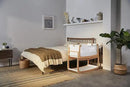 SnuzPod 4 Rocking Baby Bassinet Bedside Sleeper - Lightweight, Portable Bedside Bassinet, Lift Off Crib, Zip Down Wall, 3D Breathable Mattress, 6 Height Settings and Comfort Incline Mode, Natural by CozyNest Decor