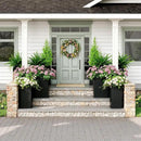 Planter Box Outdoor 38"W x 10.2"D x 30"H- Tall Rectangular Planters for Outdoor Patio/Porch, All-Weather with Anti-dumping Kit, Durable Galvanized Steel, Modern Design for Plants, Flower,Garden by CozyNest Decor