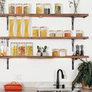 Glass Jars with Bamboo Lids (40oz in 3 Pack), Glass Food Jars and Canisters Sets, Pantry Food Storage Jars with Airtight Lids, Large Glass Canisters with lids by CozyNest Decor