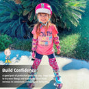 Soft-Style Kids Knee and Elbow Pads with Bike Gloves, Flexible Impact-Resistant Gear for Ages 2-11, Designed for Balance Bikes, Roller-Skating, and Skateboarding by TinyTreasures Baby Boutique