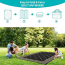 HEBE Outdoor Rug Waterproof 8x10, Reversible Plastic Straw Rug RV Camping Rug, Indoor Outdoor Patio Mat Clearance, Outside Carpet for Porch,Deck,Camper,Balcony,Backyard,Picnic by GreenHaven Gardens