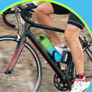 OLDLEY 25 oz Water Bottle, Motivational Water Bottle with Time Marker, Sports Water Bottle With Strap, Leakproof & BPA Free Large Water Bottles for School, Gym, Travel, Outdoor, Tritan,Green&Blue by CozyNest Decor